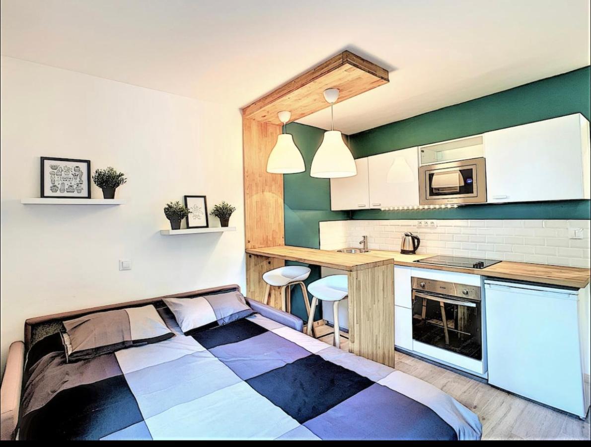 Centre Saint-Gervais Studio Vert Moderne 2 Pers Proche Telecabine Exterior photo