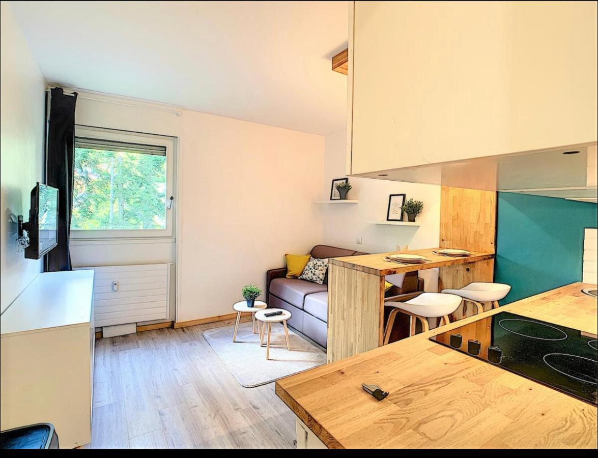 Centre Saint-Gervais Studio Vert Moderne 2 Pers Proche Telecabine Exterior photo